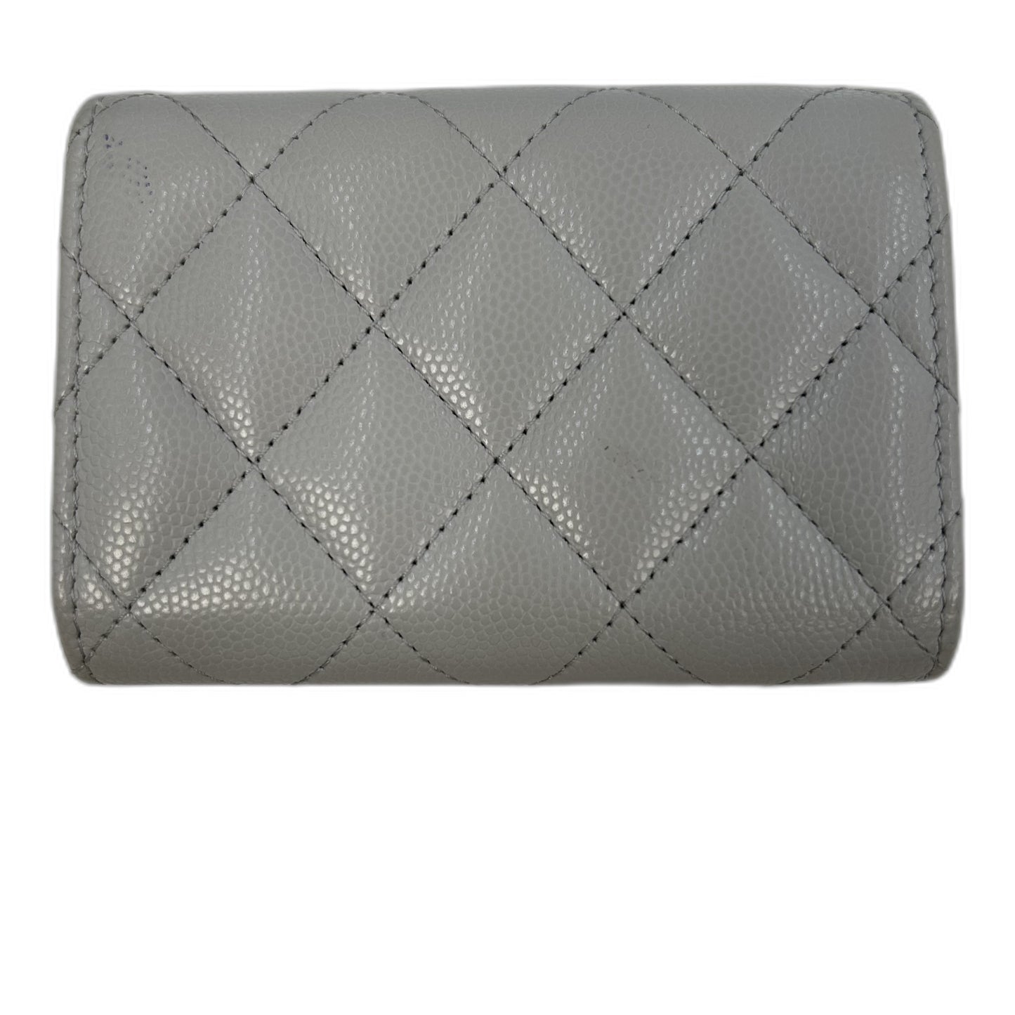 CHANEL キャビア ココマーク 三つ折り財布_39281