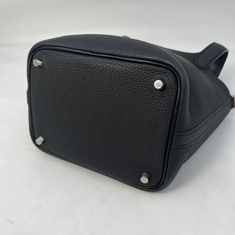 Hermès ピコタンロック18 トリヨンクレマンス ブラック