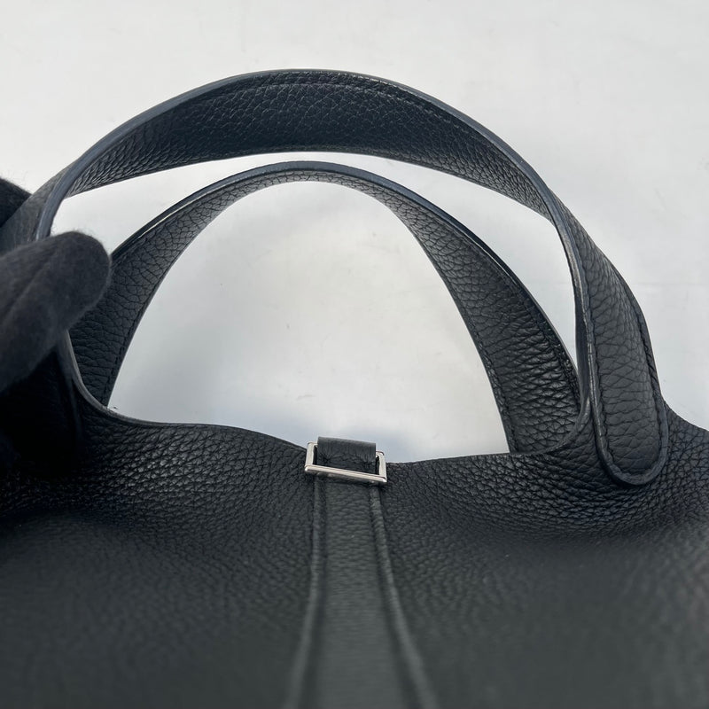 Hermès ピコタンロック18 トリヨンクレマンス ブラック