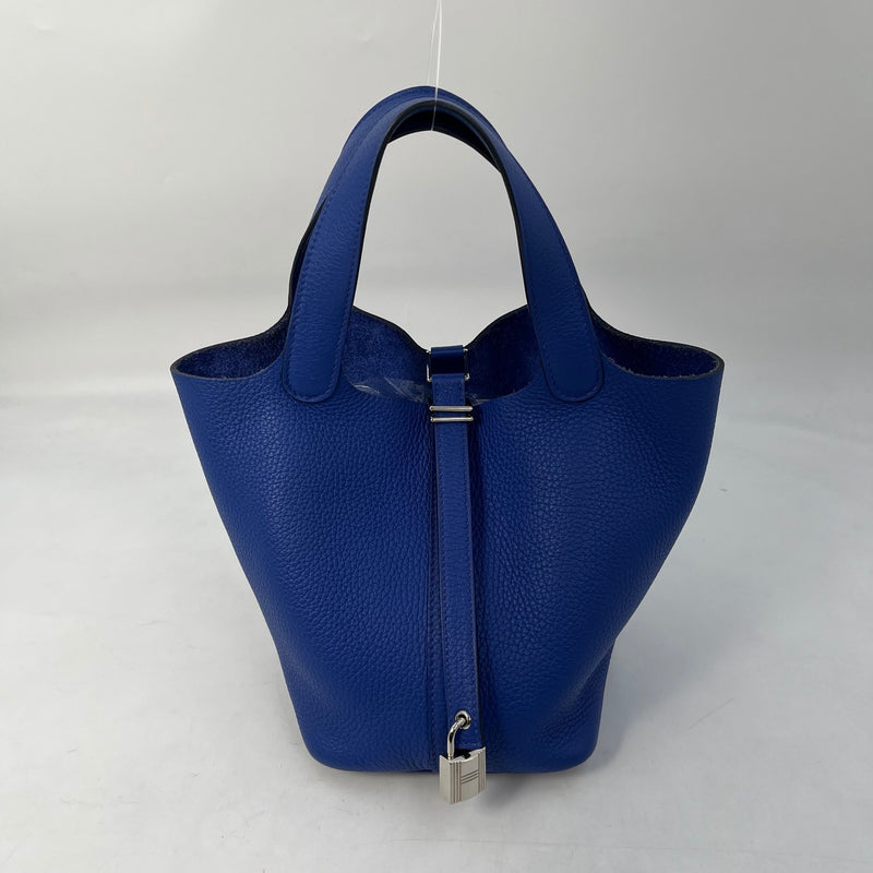 Hermès ピコタンロックPM トリヨンクレマンス ブルーロワイヤル