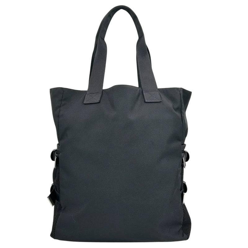 CELINE ロゴ ナイロン トートバッグ - ブラック