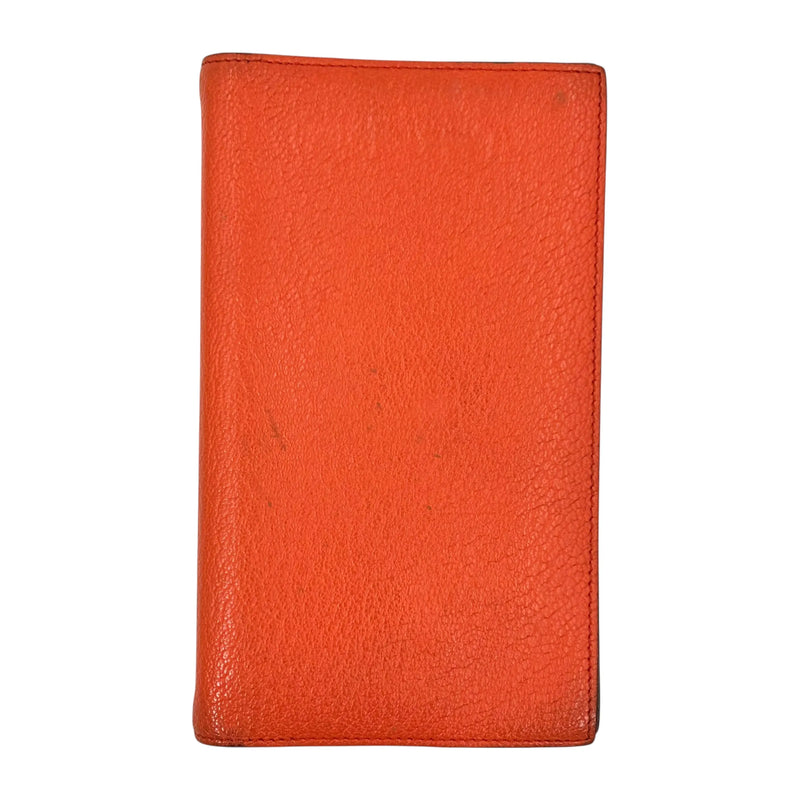 Hermès アジェンダ GM ヴォー・エプソン 手帳カバー - オレンジ