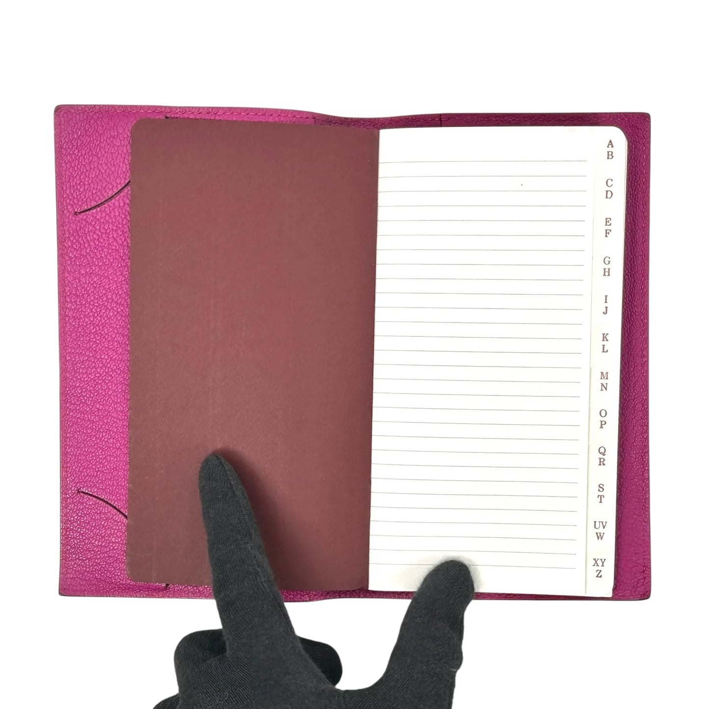 Hermès アジェンダ GM ヴォー・エプソン 手帳カバー - オレンジ