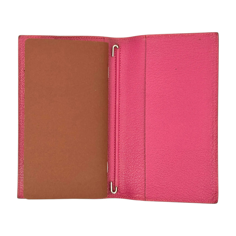 Hermès アジェンダ GM ヴォー・エプソン 手帳カバー - オレンジ