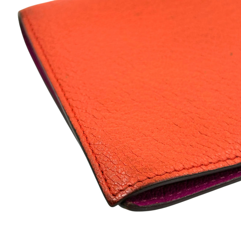 Hermès アジェンダ GM ヴォー・エプソン 手帳カバー - オレンジ