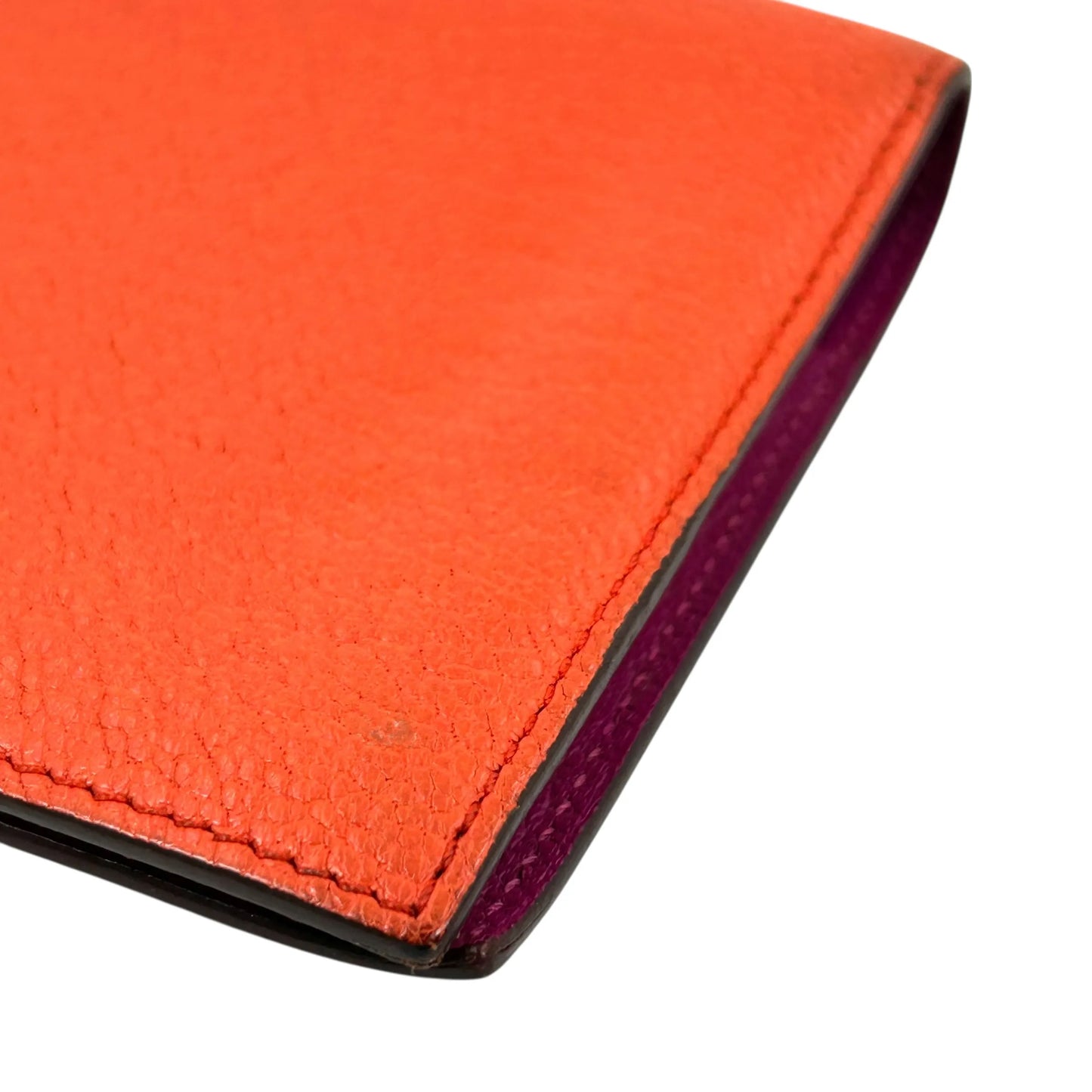 Hermès アジェンダ GM ヴォー・エプソン 手帳カバー - オレンジ