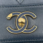 CHANEL マドアモゼル ラムスキン チェーンショルダーバッグ - ネイビー