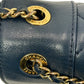 CHANEL マドアモゼル ラムスキン チェーンショルダーバッグ - ネイビー