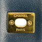 CHANEL マドアモゼル ラムスキン チェーンショルダーバッグ - ネイビー