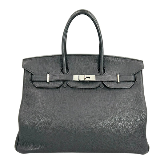 Hermès バーキン 35 トゴ □N刻印（2010年製）ハンドバッグ - ブラック