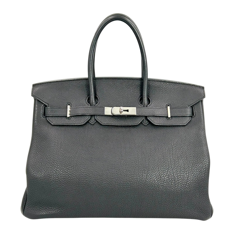 Hermès バーキン 35 トゴ □N刻印（2010年製）ハンドバッグ - ブラック
