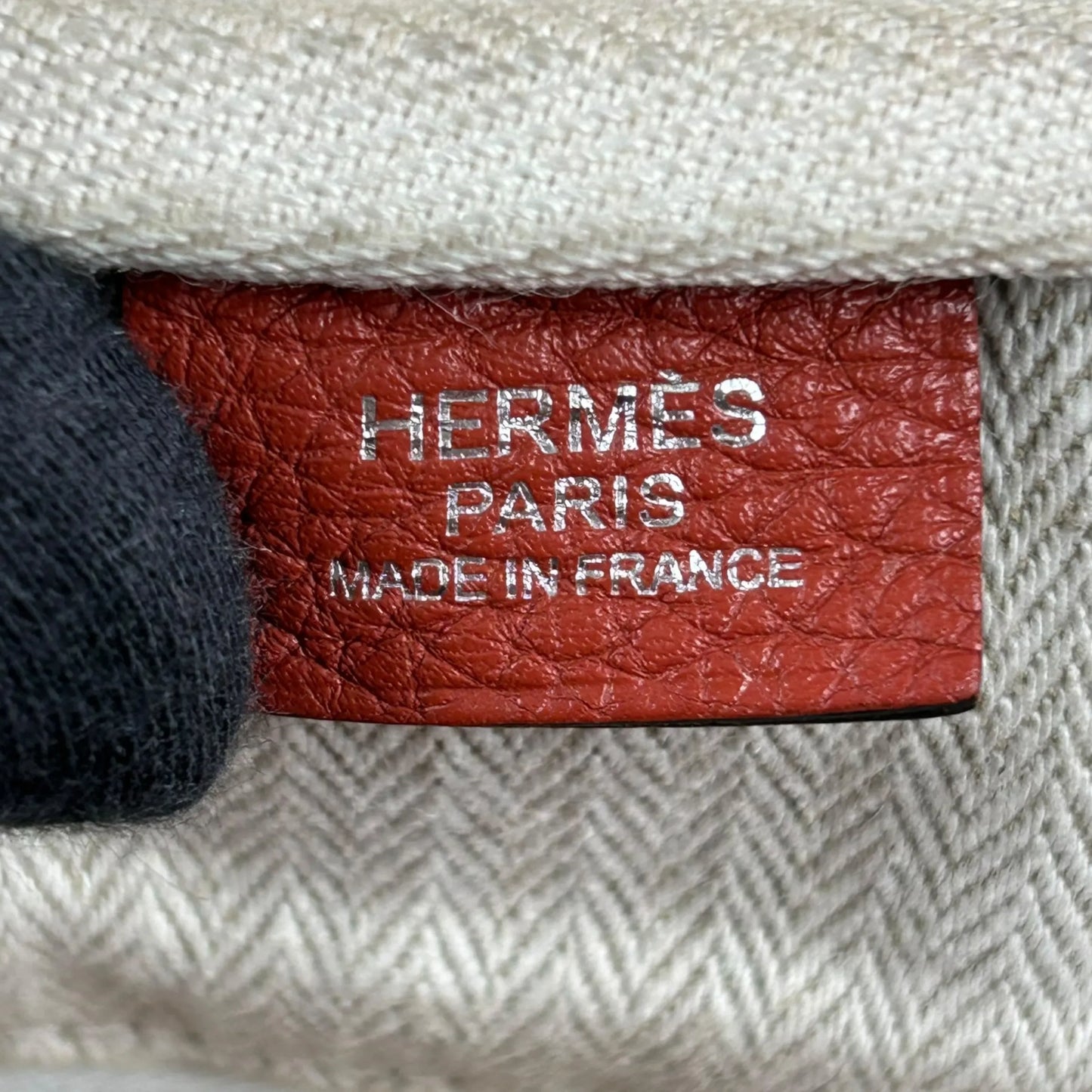 Hermès ヴィクトリア 35 トリヨンクレマンス X刻印（2016年製）ボストンバッグ ハンドバッグ - レッド × オレンジ