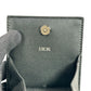 Dior ディオール オブリーク ジャカード コインケース - ブラック