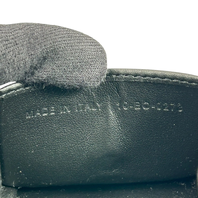 Dior ディオール オブリーク ジャカード コインケース - ブラック