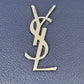 Saint Laurent Sunset Medium Calfskin Shoulder Bag - Navy 