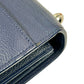 Saint Laurent Sunset Medium Calfskin Shoulder Bag - Navy 