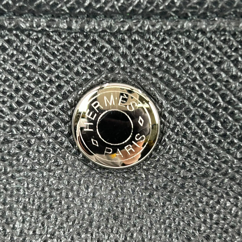 Hermès ガーデンパーティPM ネゴンダ X刻印（2016年製）トートバッグ - ブラック