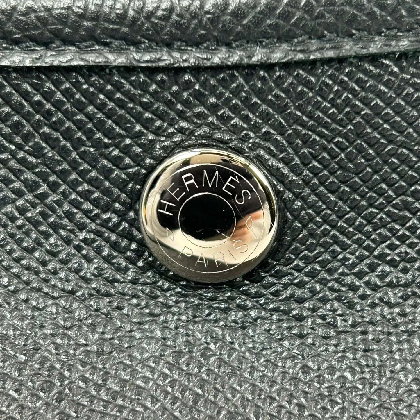 Hermès ガーデンパーティPM ネゴンダ X刻印（2016年製）トートバッグ - ブラック