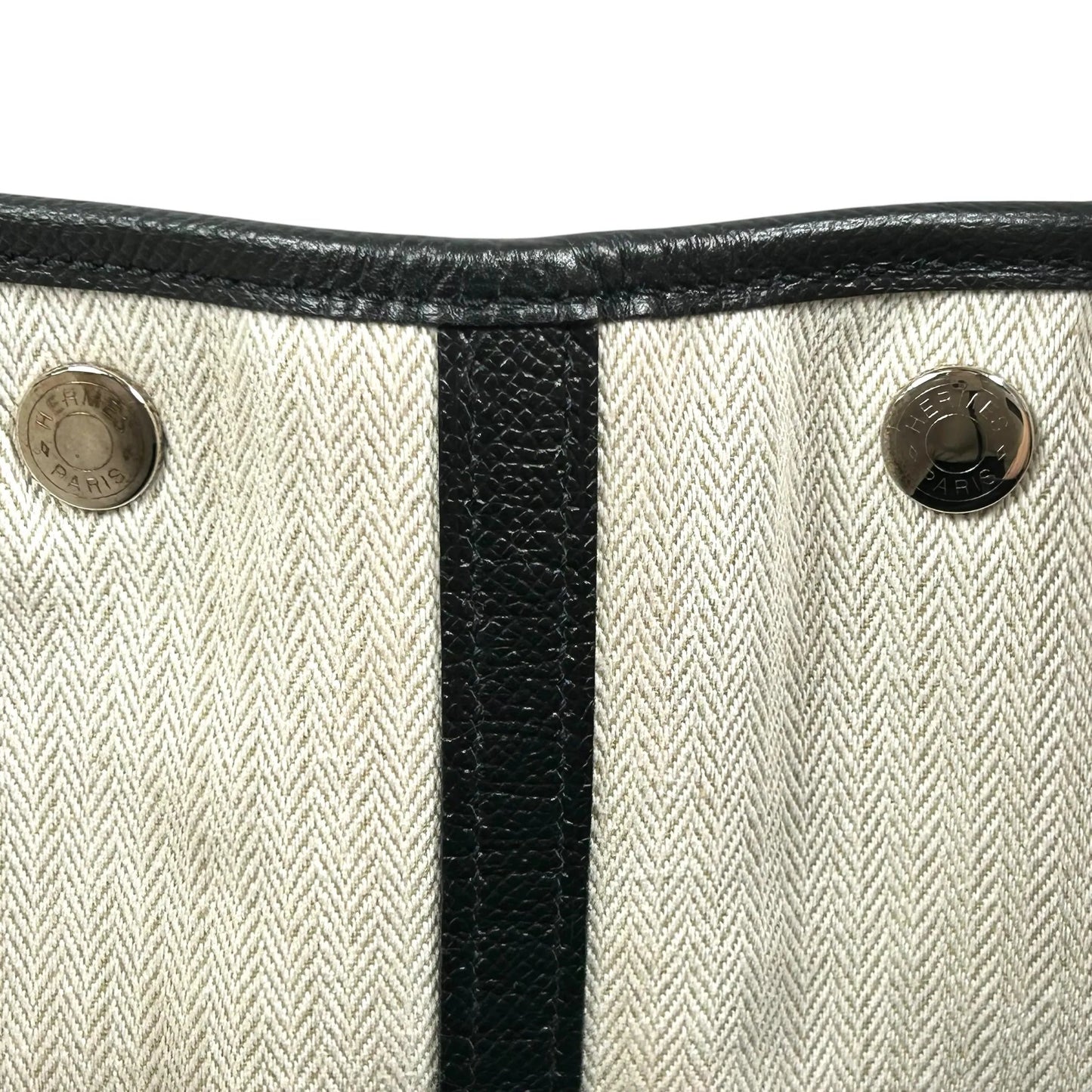 Hermès ガーデンパーティPM ネゴンダ X刻印（2016年製）トートバッグ - ブラック