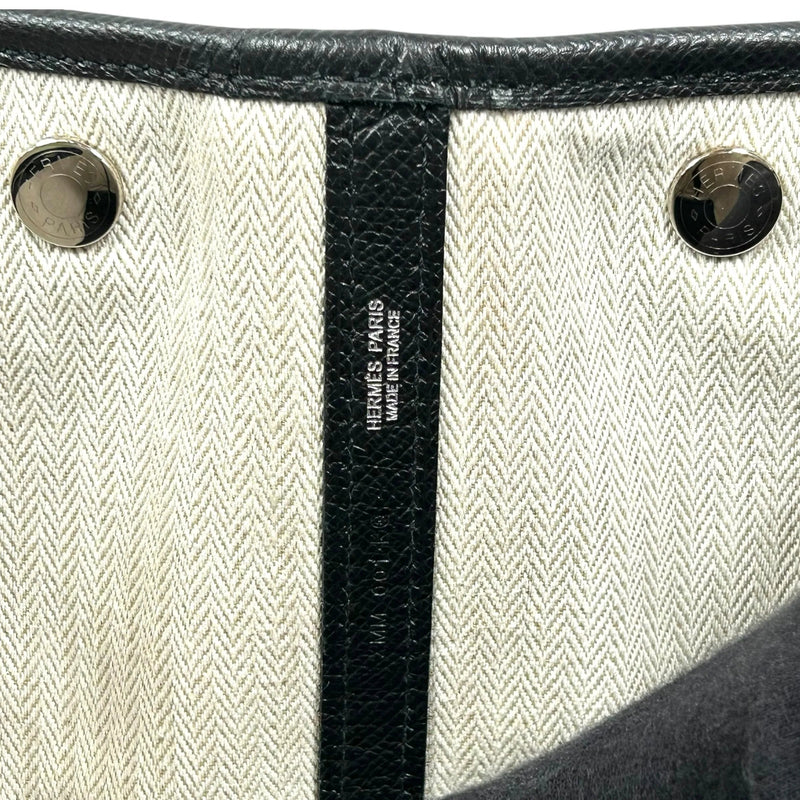 Hermès ガーデンパーティPM ネゴンダ X刻印（2016年製）トートバッグ - ブラック