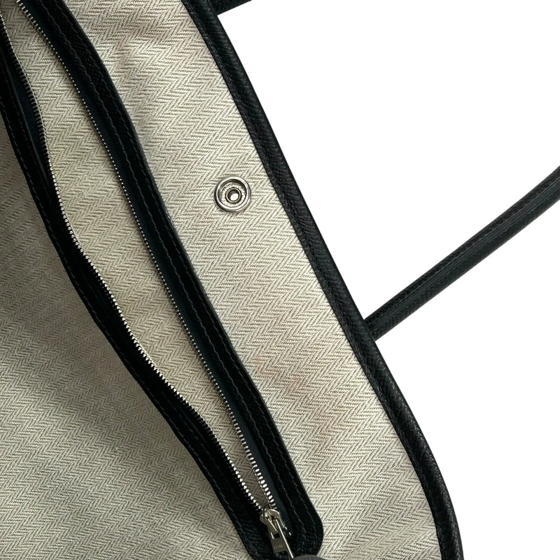 Hermès ガーデンパーティPM ネゴンダ X刻印（2016年製）トートバッグ - ブラック