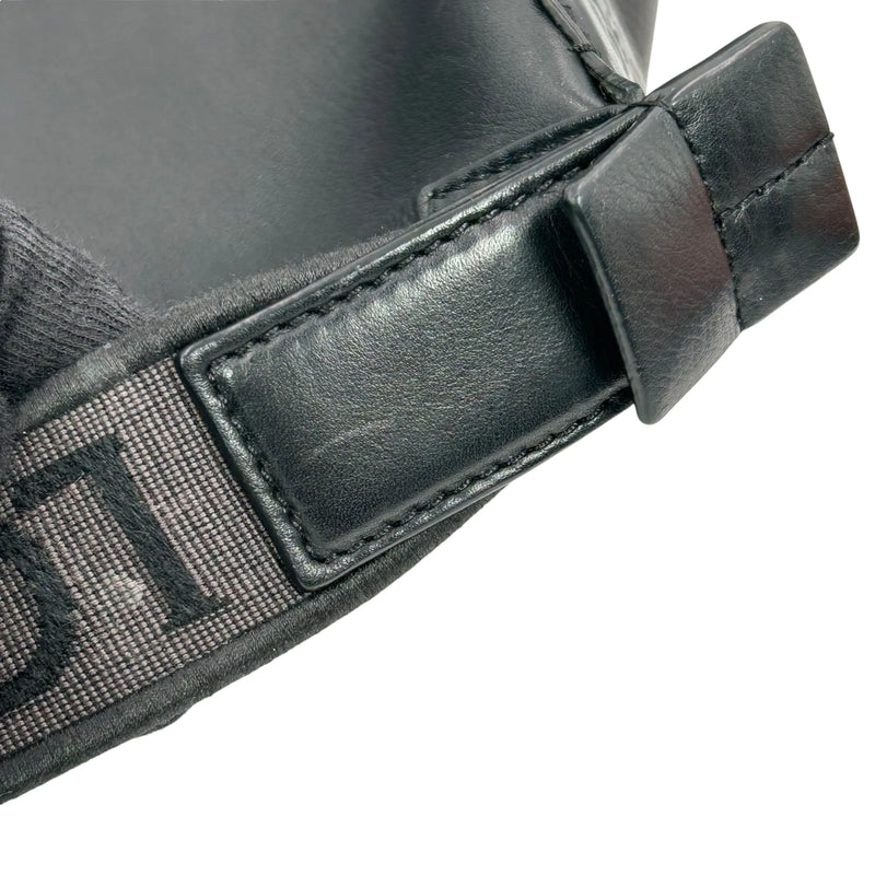 LOEWE キュービィ カーフスキン クロスボディバッグ ショルダーバッグ - ブラック