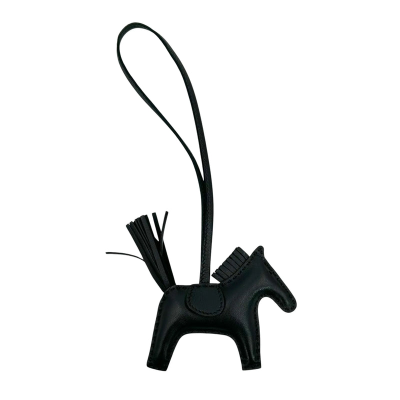 Hermès ロデオチャーム PM アニョーミロ U刻印（2022年製）バッグチャーム - ブラック