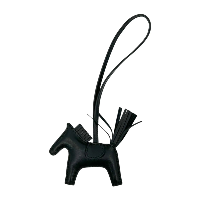 Hermès ロデオチャーム PM アニョーミロ U刻印（2022年製）バッグチャーム - ブラック