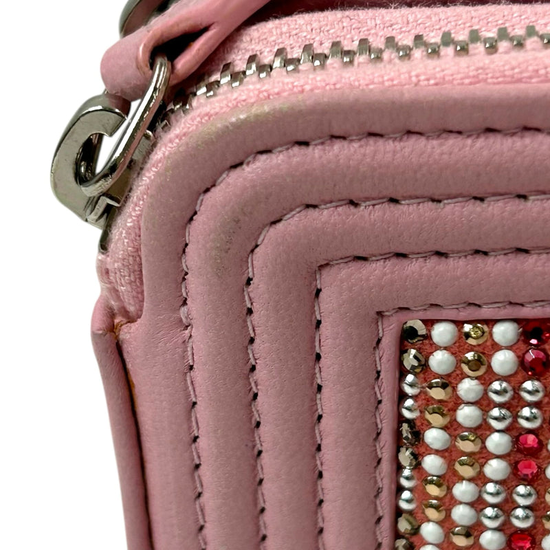 CHANEL  ボーイシャネル_ラムスキン_チェーンウォレット_38854