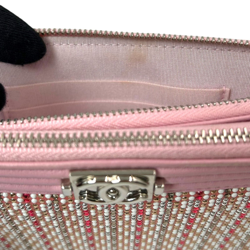CHANEL  ボーイシャネル_ラムスキン_チェーンウォレット_38854