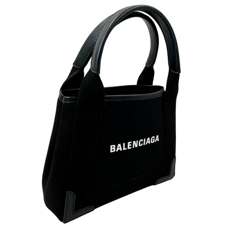 BALENCIAGA ネイビーカバスXS ブラック_390346_38873