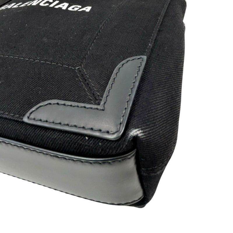 BALENCIAGA ネイビーカバスXS ブラック_390346_38873