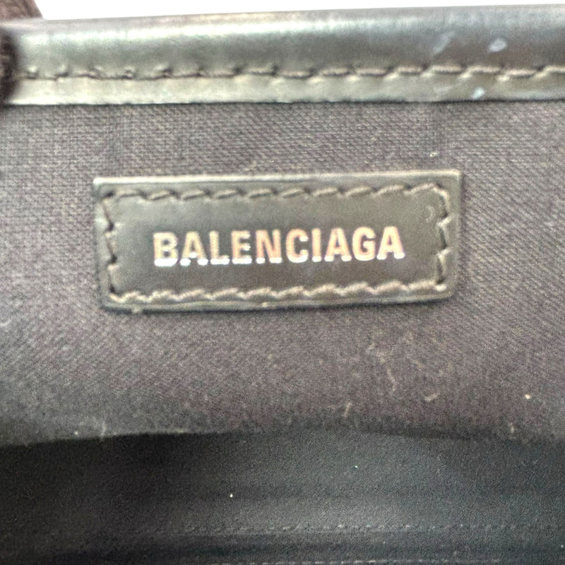 BALENCIAGA ネイビーカバスXS ブラック_390346_38873