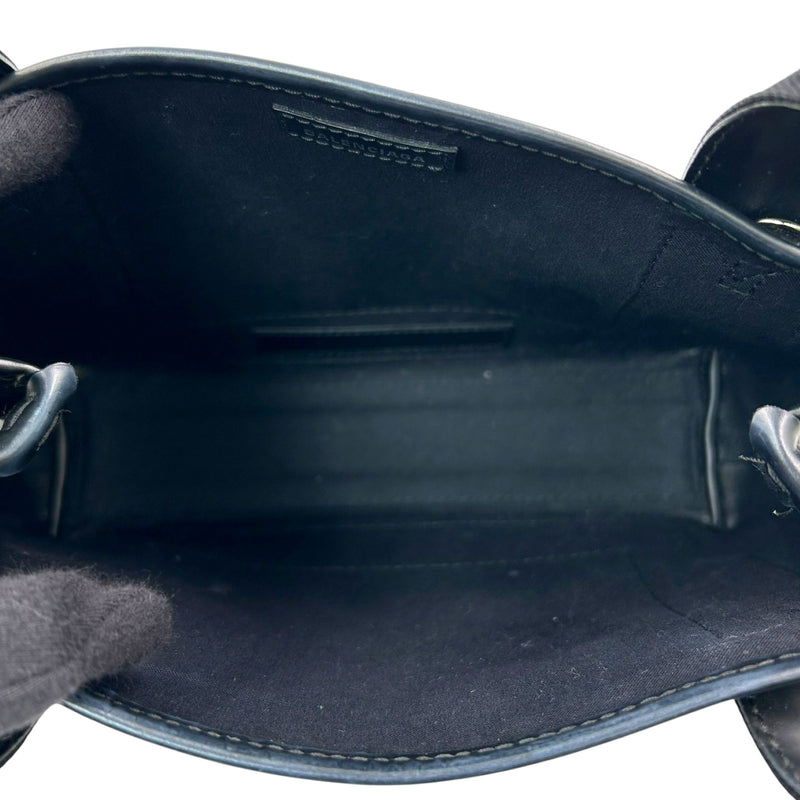 BALENCIAGA ネイビーカバスXS ブラック_390346_38873