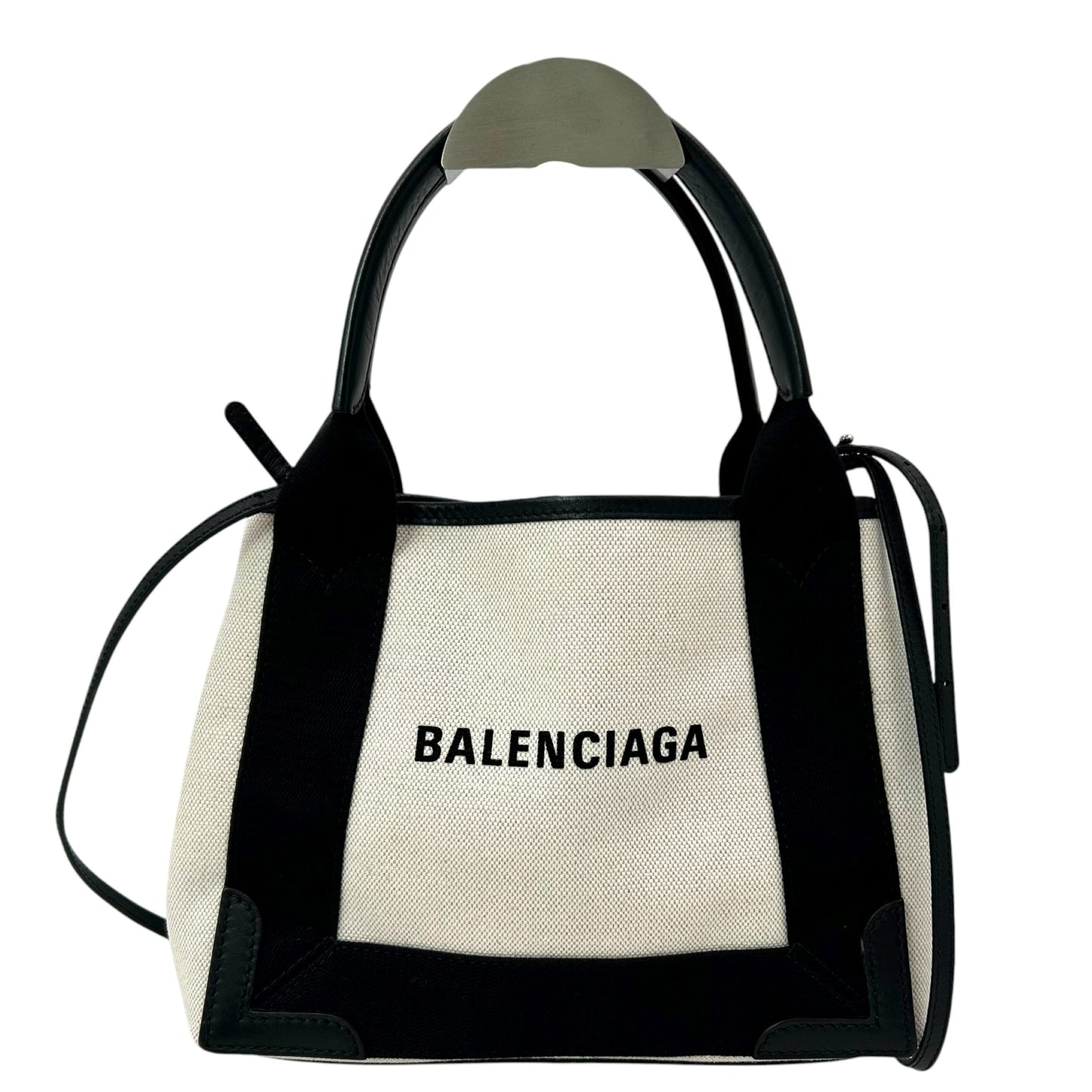 BALENCIAGA ネイビーカバスXS_390346_38732