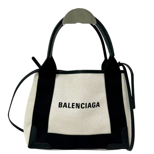 BALENCIAGA ネイビーカバスXS_390346_38732