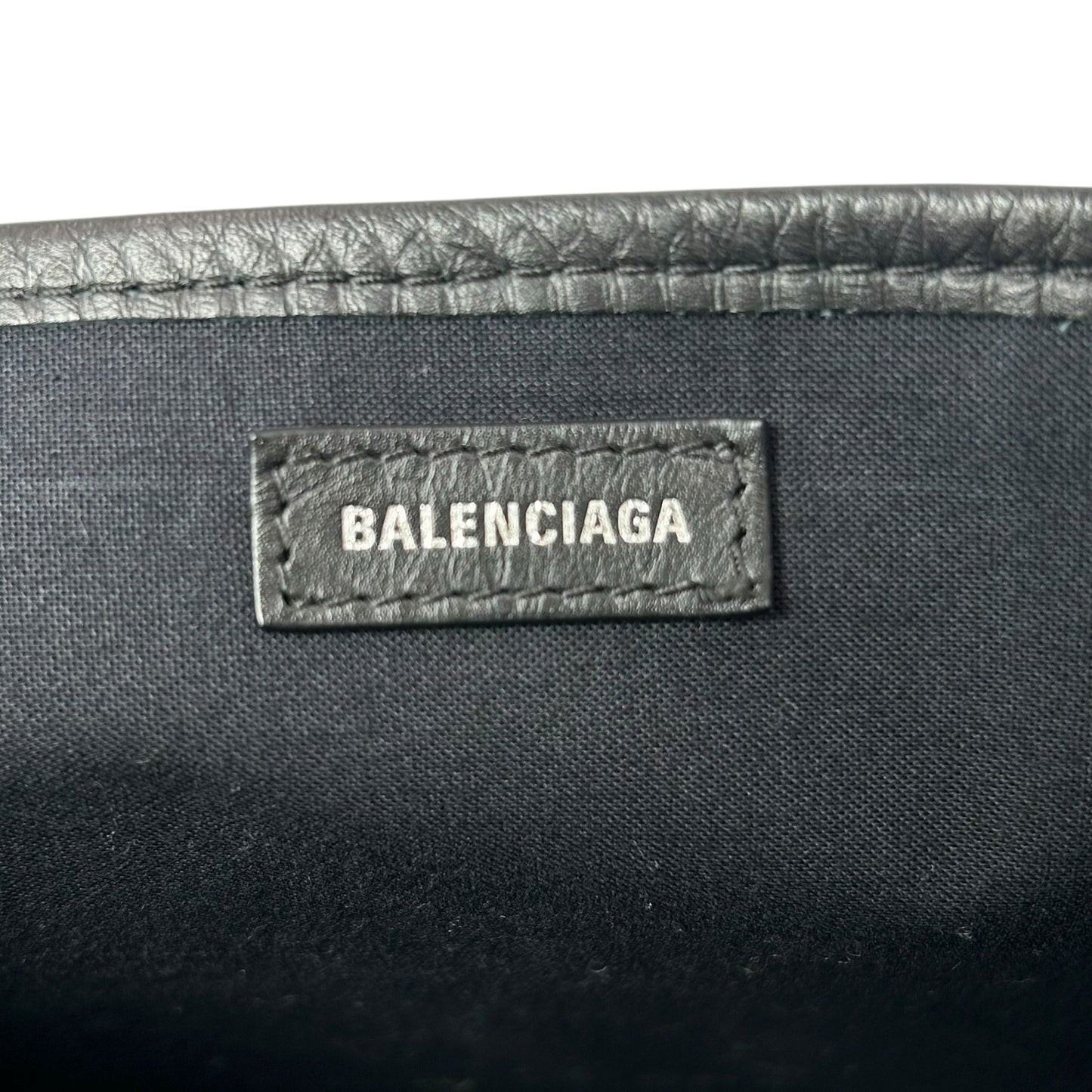 BALENCIAGA ネイビーカバスXS_390346_38732