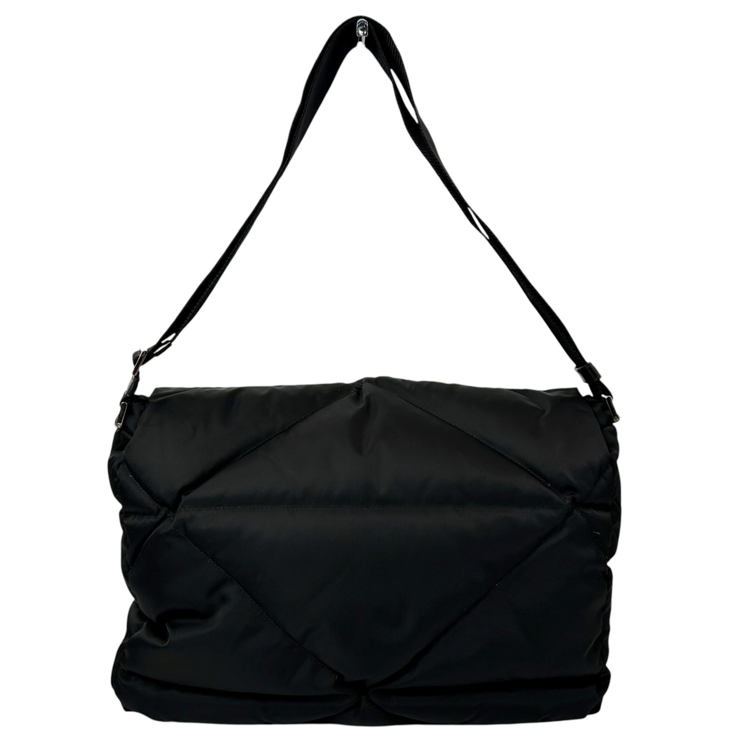PRADA パデッドRe Nylon ショルダーバッグ ファブリック ナイロン ブラック 2VD045_37793