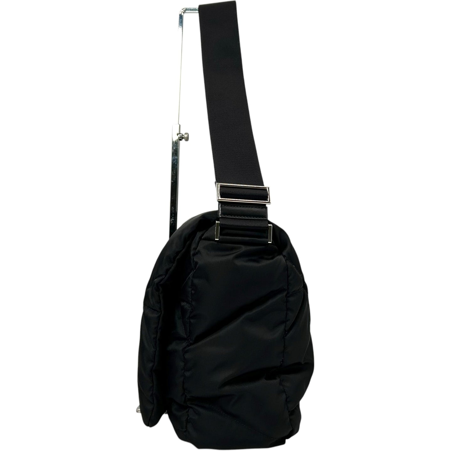 PRADA パデッドRe Nylon ショルダーバッグ ファブリック ナイロン ブラック 2VD045_37793