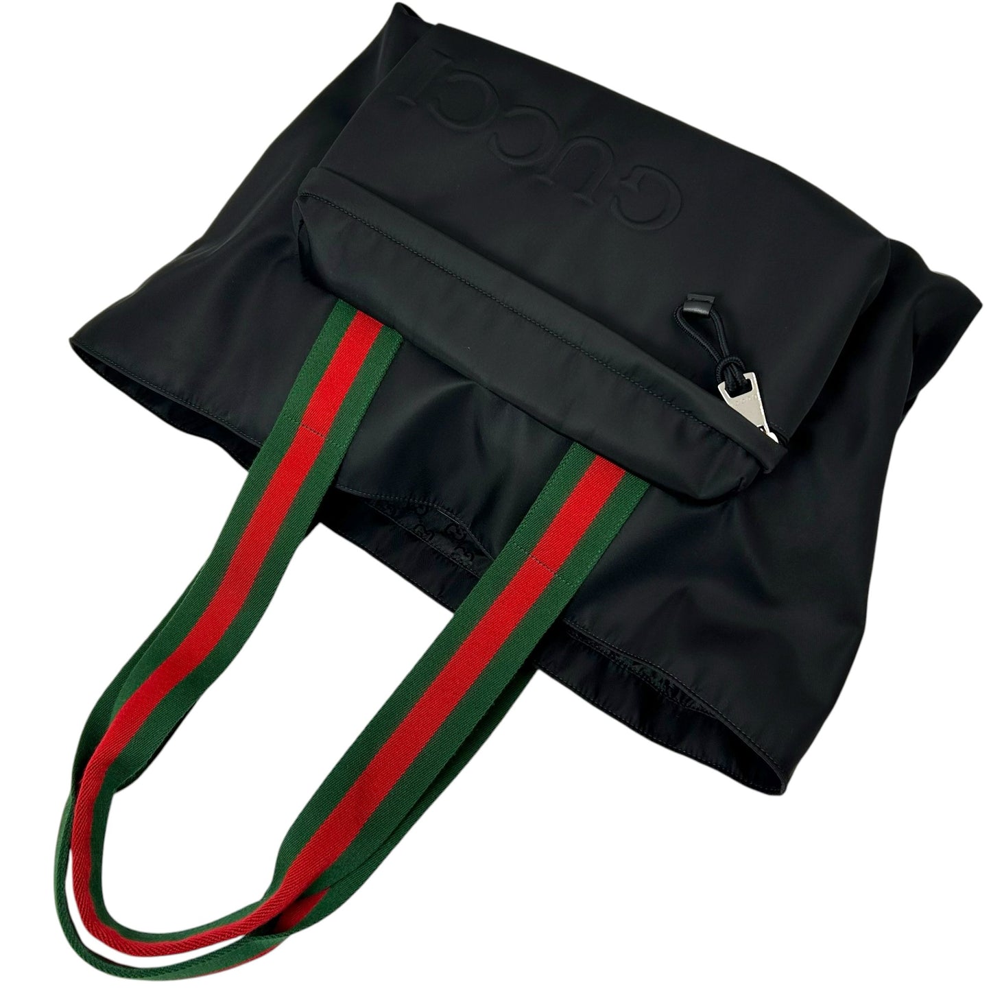 GUCCI ナイロン ロゴ ラージトート_802172_38303