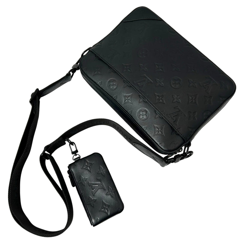 LOUIS VUITTON モノグラム シャドウ デュオ メッセンジャー_M69827_36992