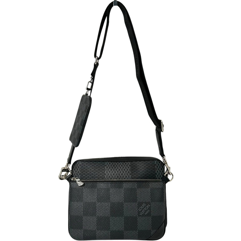 LOUIS VUITTON ダミエ・グラフィット3D トリオ・メッセンジャー_N50017_38319