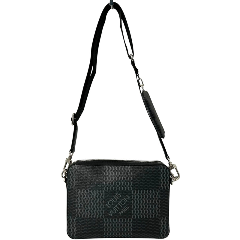 LOUIS VUITTON ダミエ・グラフィット3D トリオ・メッセンジャー_N50017_38319