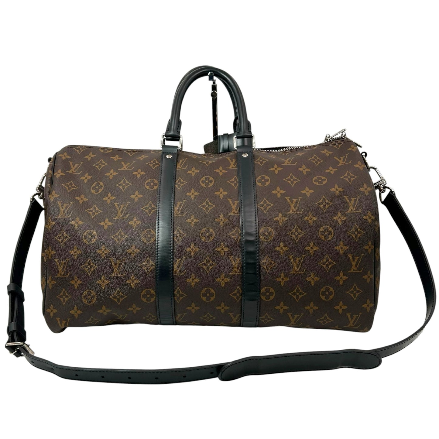 LOUIS VUITTON モノグラム・マカサー キーポル･バンドリエール 45_M56711_38932