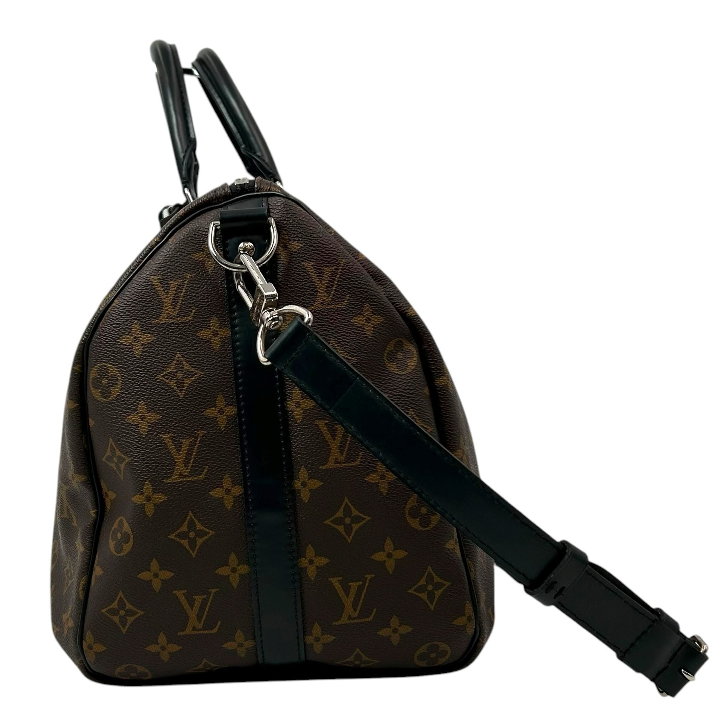 LOUIS VUITTON モノグラム・マカサー キーポル・バンドリエール