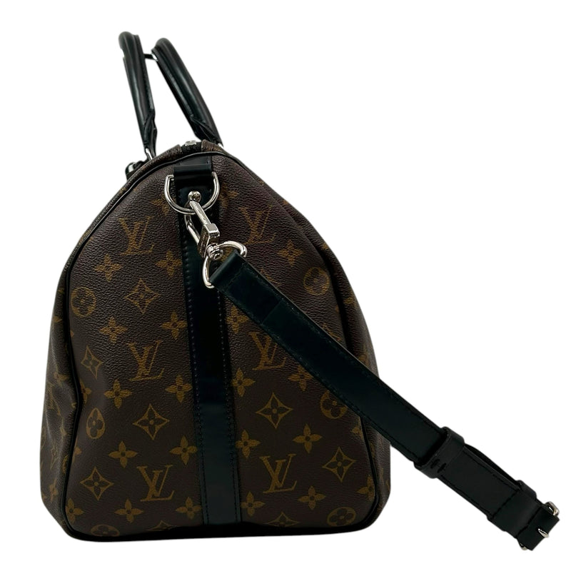 LOUIS VUITTON モノグラム・マカサー キーポル･バンドリエール 45_M56711_38932