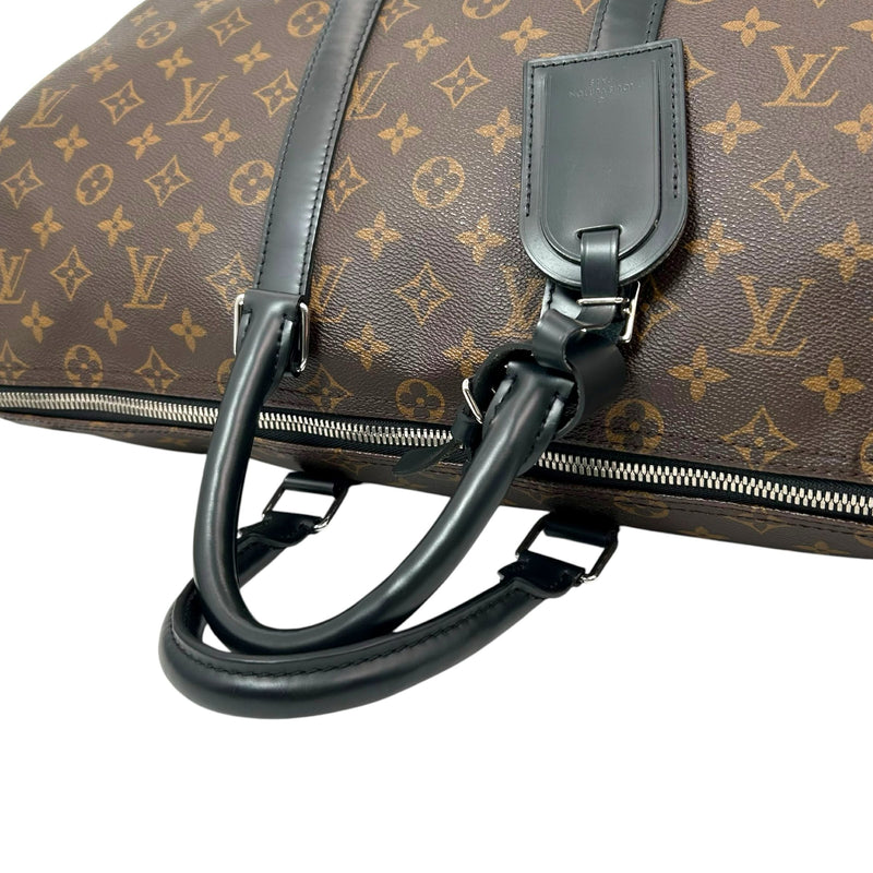 LOUIS VUITTON モノグラム・マカサー キーポル･バンドリエール 45_M56711_38932