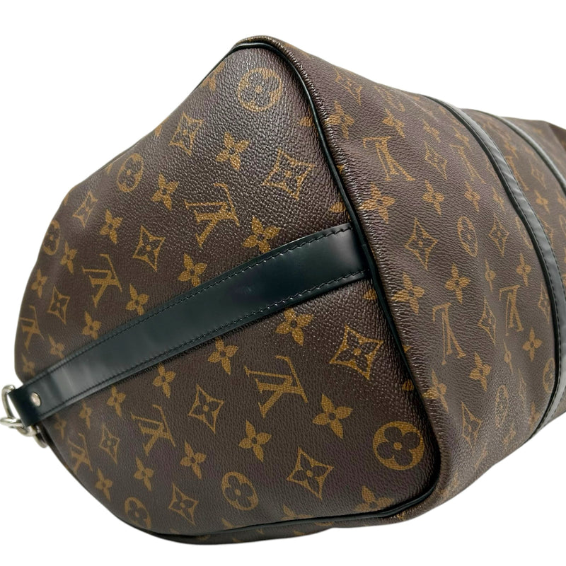 LOUIS VUITTON モノグラム・マカサー キーポル･バンドリエール 45_M56711_38932