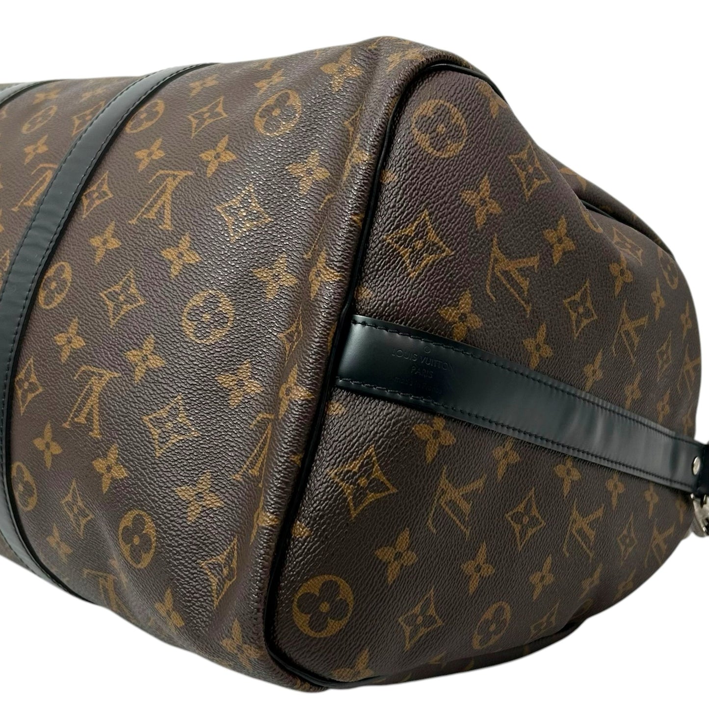 LOUIS VUITTON モノグラム・マカサー キーポル･バンドリエール 45_M56711_38932