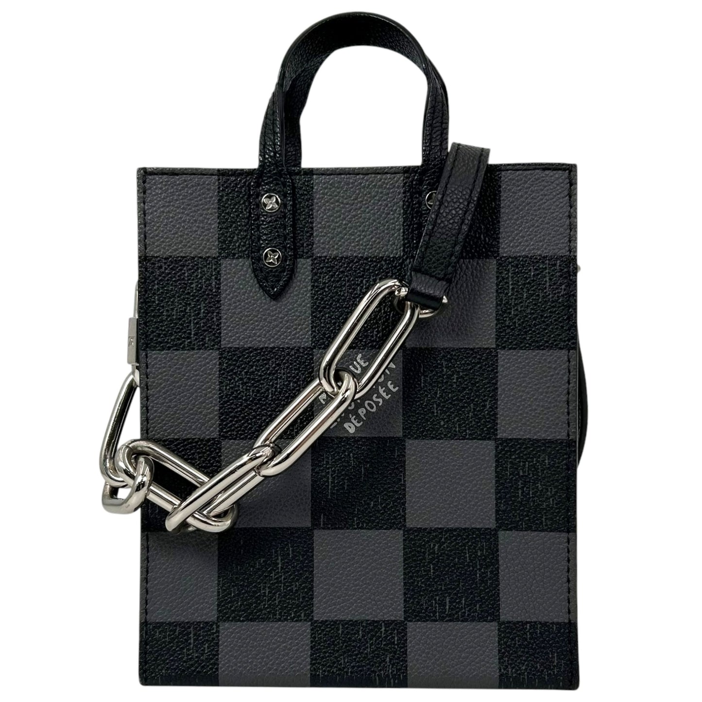 LOUIS VUITTON サックプラXS ダミエチェッカーボード_N60479_37306
